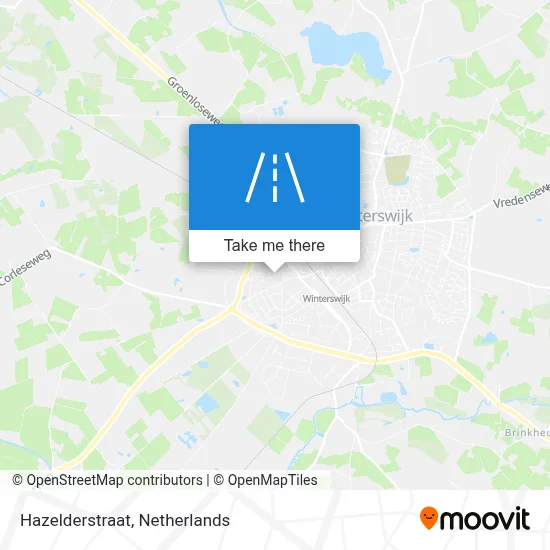 Hazelderstraat map