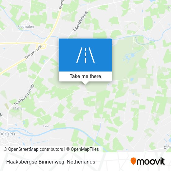 Haaksbergse Binnenweg map