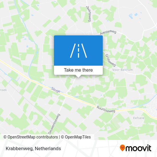 Krabbenweg map