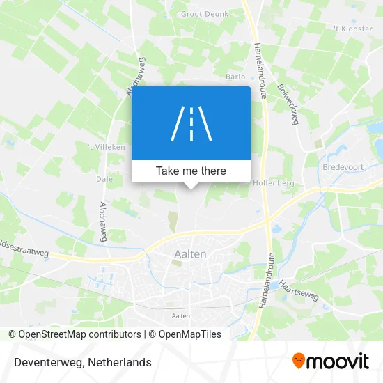 Deventerweg Karte