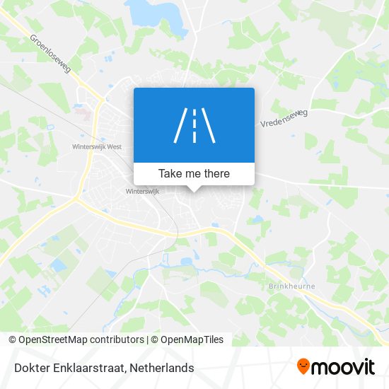 Dokter Enklaarstraat map