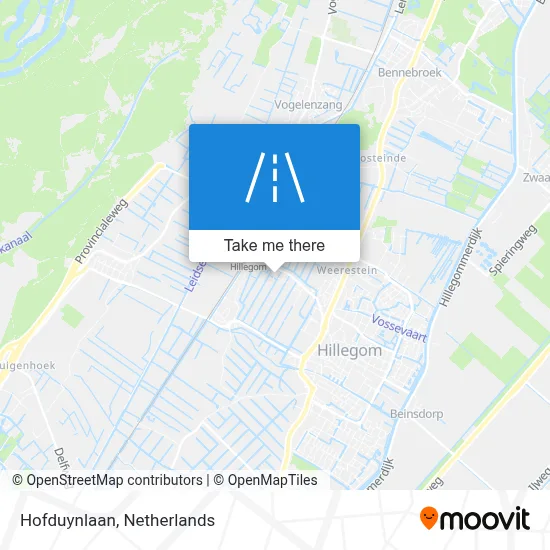 Hofduynlaan map