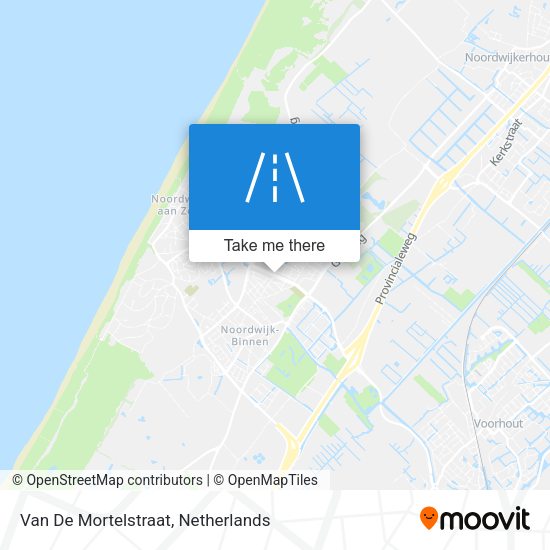 Van De Mortelstraat map
