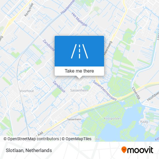 Slotlaan map