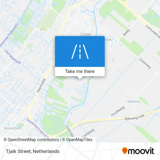 Tjalkstraat map