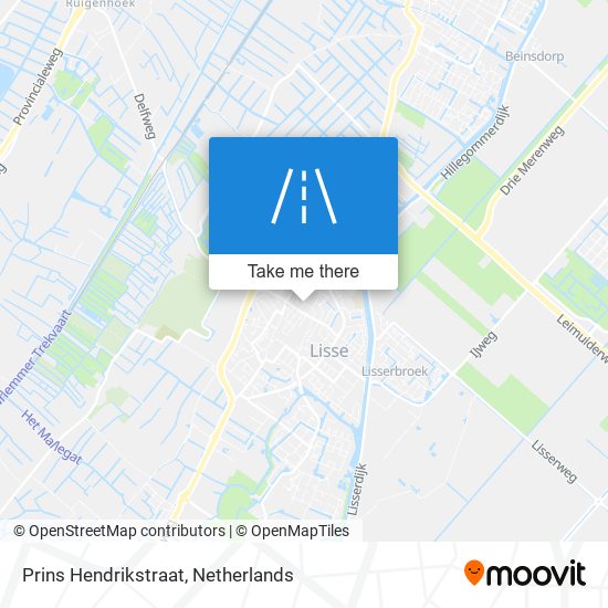 Prins Hendrikstraat map