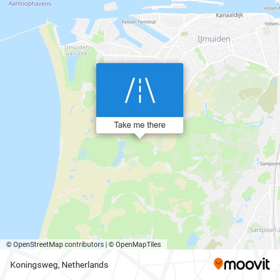 Koningsweg map