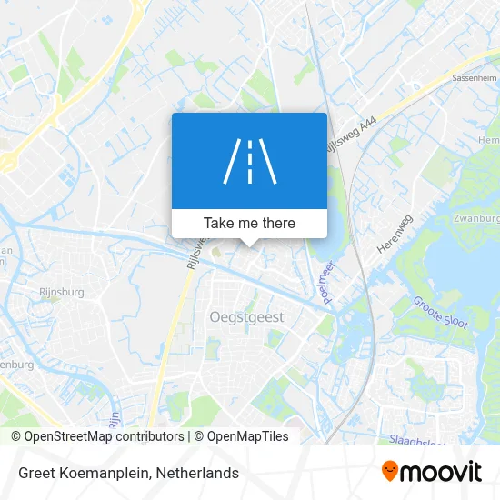 Greet Koemanplein map