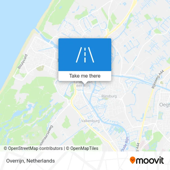 Overrijn map