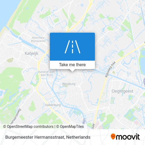 Burgemeester Hermansstraat map