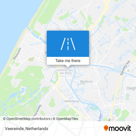 Veereinde map