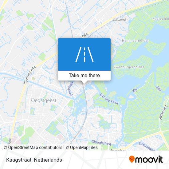 Kaagstraat map