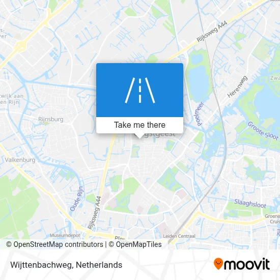 Wijttenbachweg map
