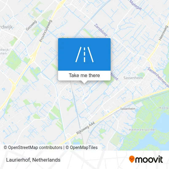 Laurierhof map
