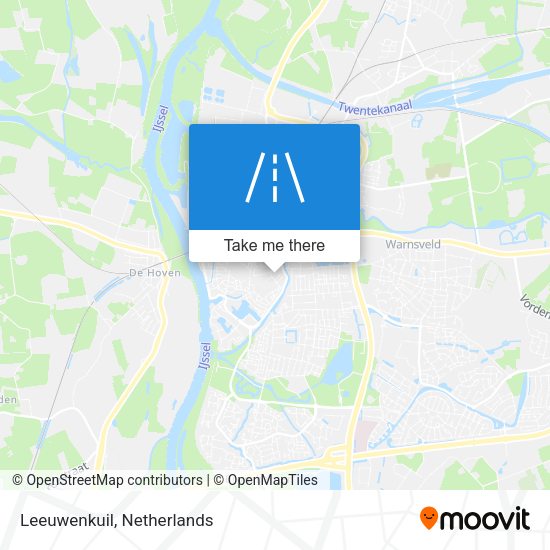 Leeuwenkuil map