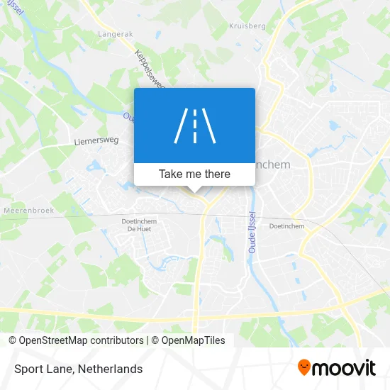 Sportweg map