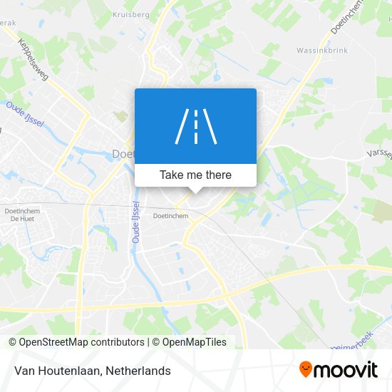 Van Houtenlaan map