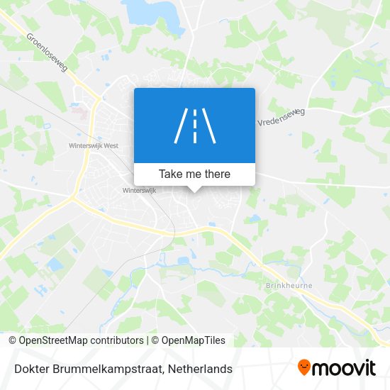 Dokter Brummelkampstraat map
