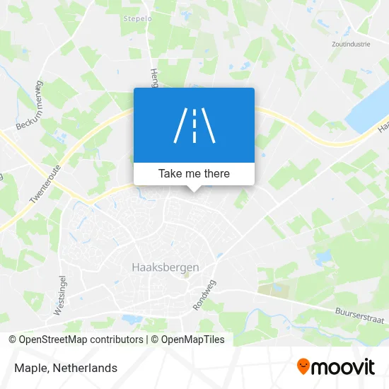 Esdoorn map