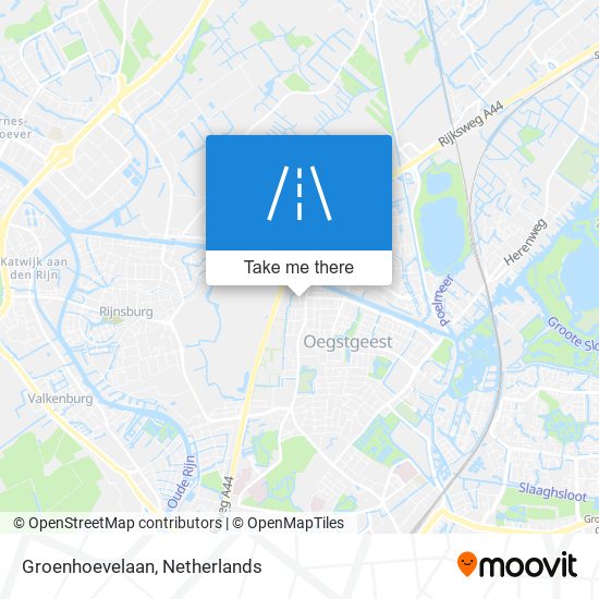 Groenhoevelaan map