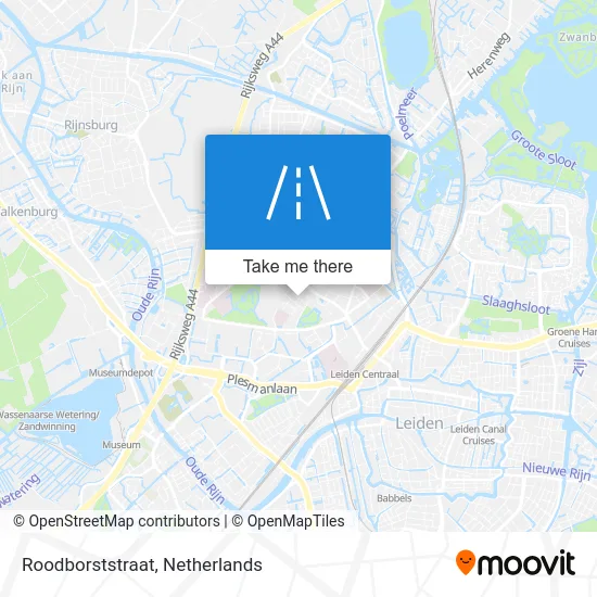 Roodborststraat Karte