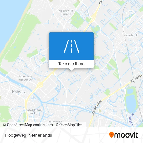 Hoogeweg map