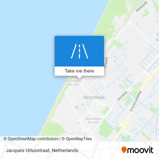 Jacques Urlusstraat map