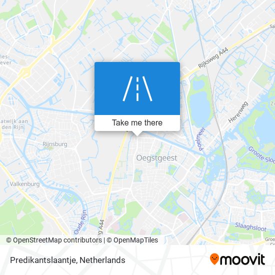 Predikantslaantje map