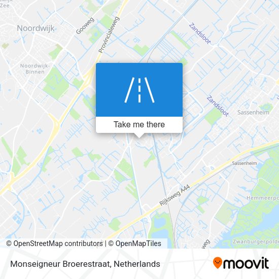 Monseigneur Broerestraat map