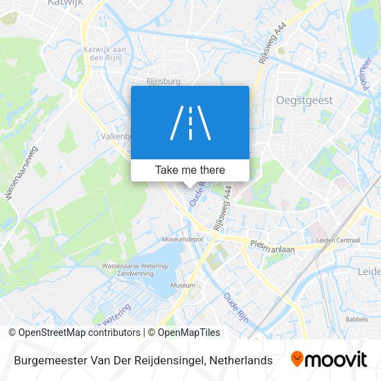 Burgemeester Van Der Reijdensingel map