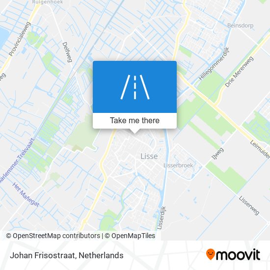 Johan Frisostraat map