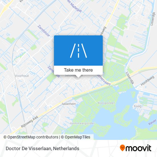 Doctor De Visserlaan map