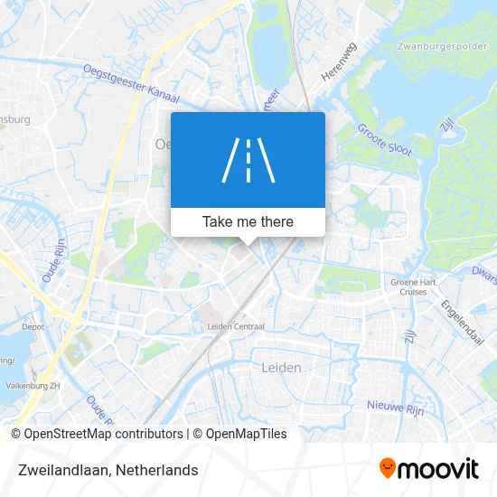 Zweilandlaan map