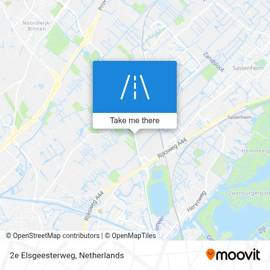 2e Elsgeesterweg map