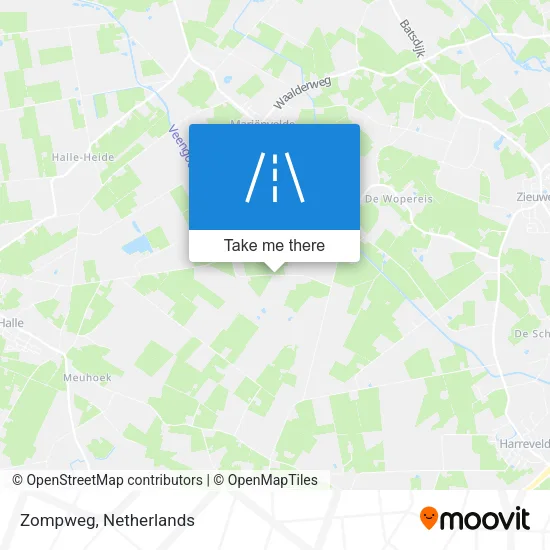 Zompweg map