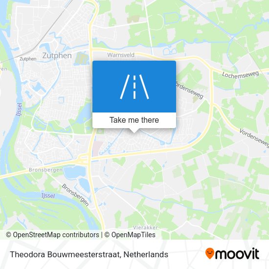 Theodora Bouwmeesterstraat map