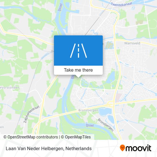 Laan Van Neder Helbergen map