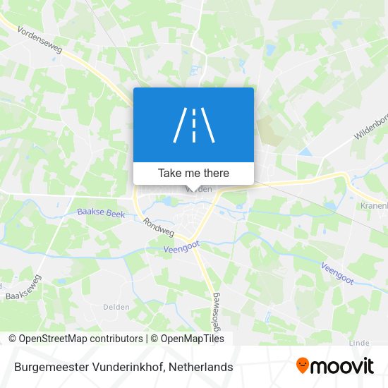Burgemeester Vunderinkhof map