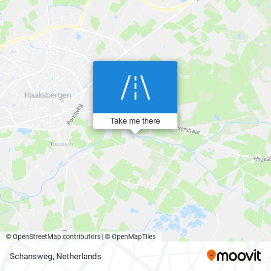 Schansweg map