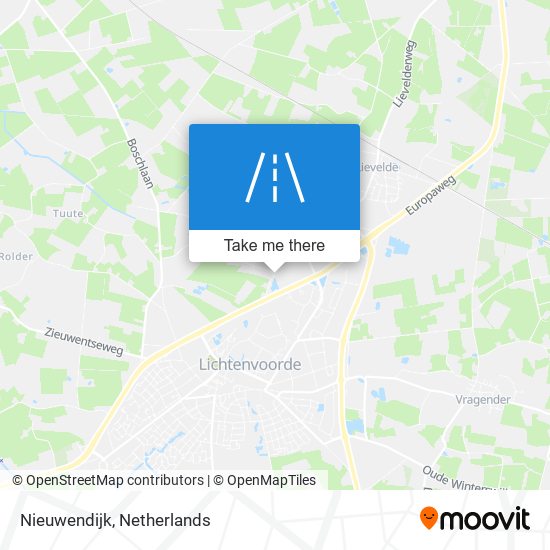 Nieuwendijk map