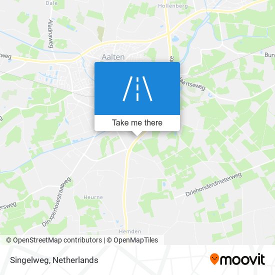 Singelweg map