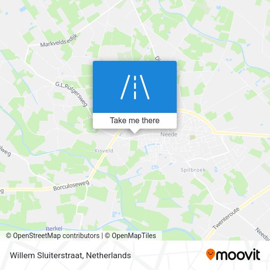 Willem Sluiterstraat map