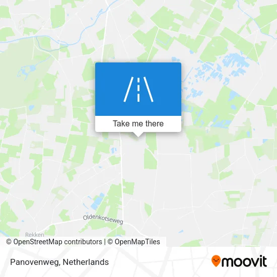 Panovenweg map