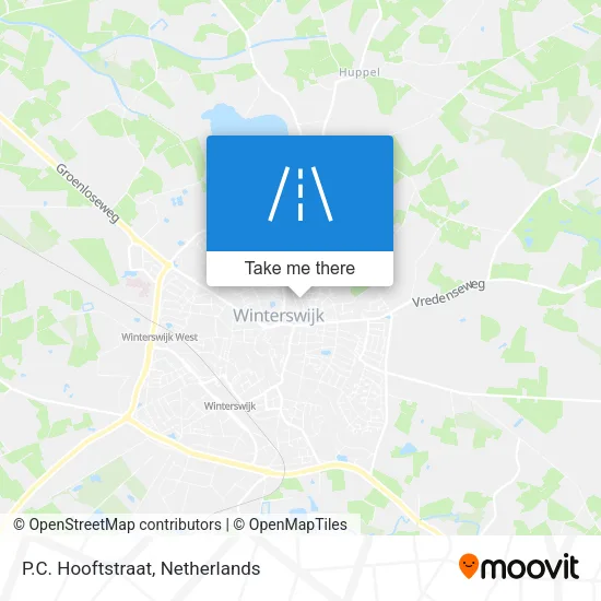 P.C. Hooftstraat map