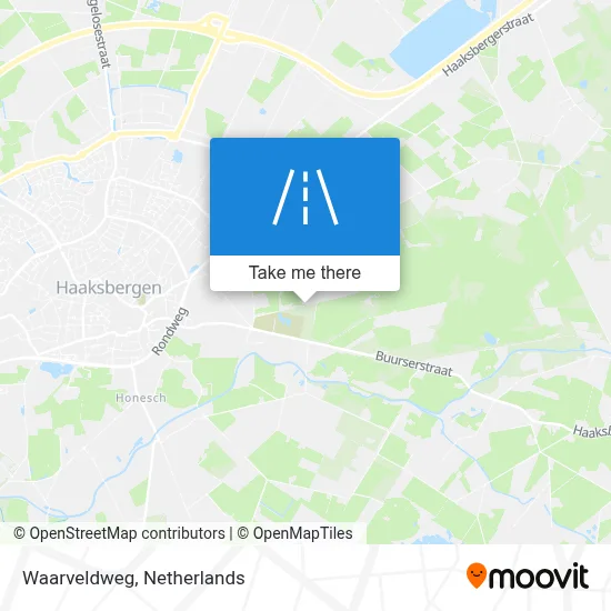 Waarveldweg map