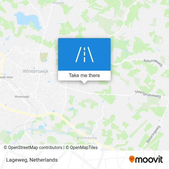 Lageweg map