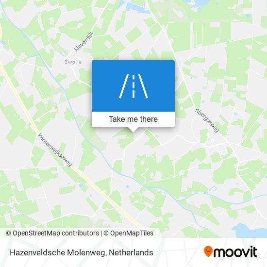 Hazenveldsche Molenweg map