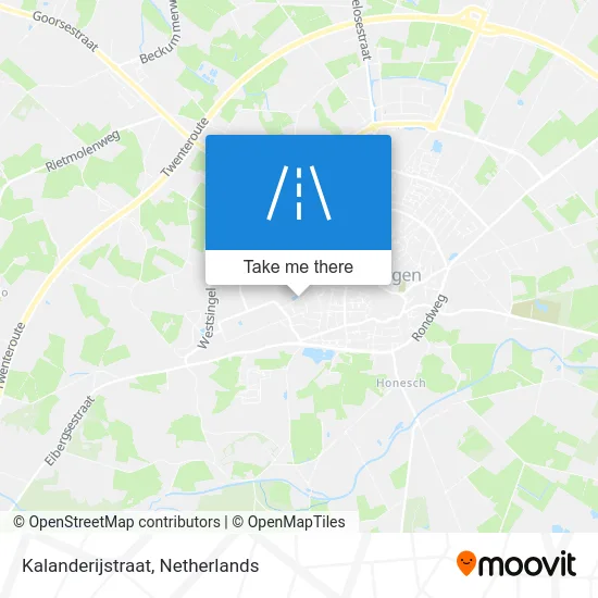 Kalanderijstraat map