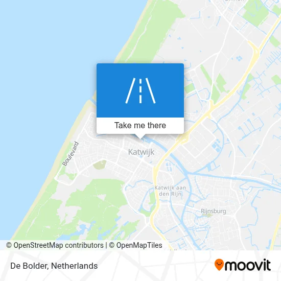 De Bolder map