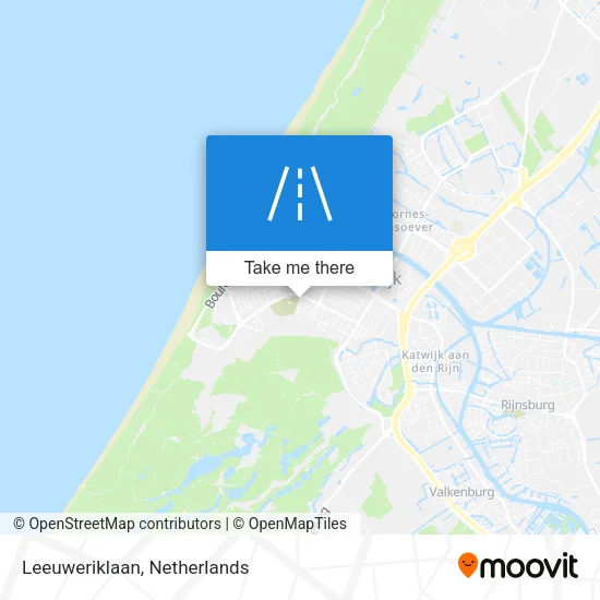 Leeuweriklaan map